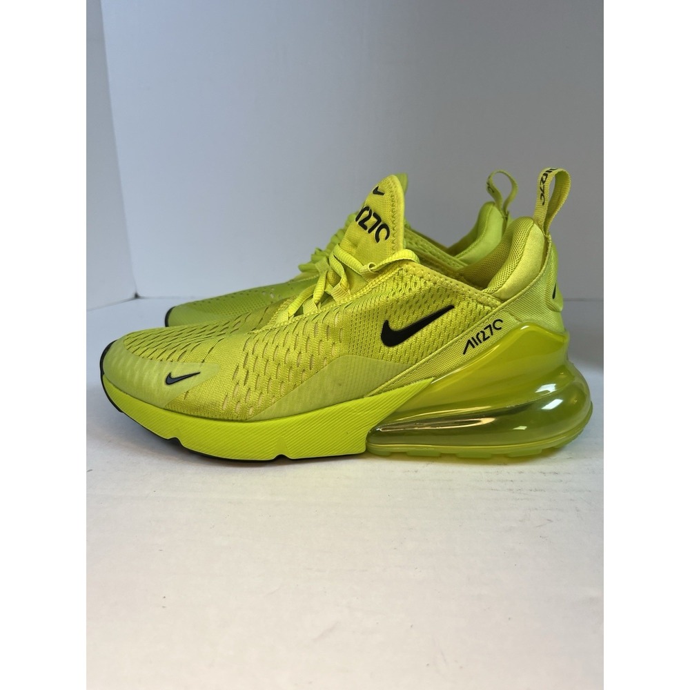 Nike Air Max 270 Sneakers Tennis Ball Running Women's Shoes Atomic Green Size 9 - Picture 2 of 13